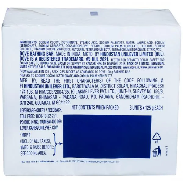 Dove Cream Beauty Bathing Bar 1