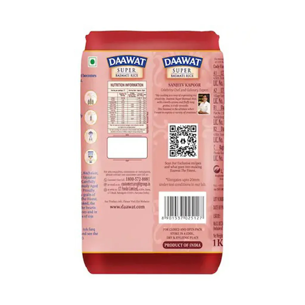 Daawat Super Basmati Rice 1
