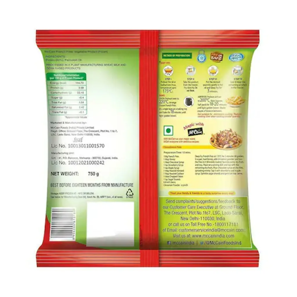 McCains French Fries Value Pack 1