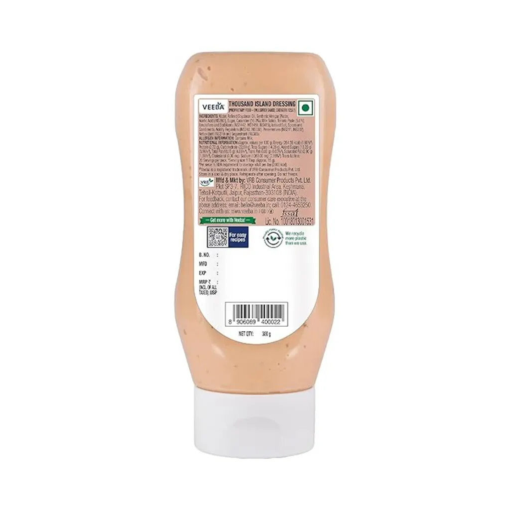 Veeba Thousand Island Dressing 1