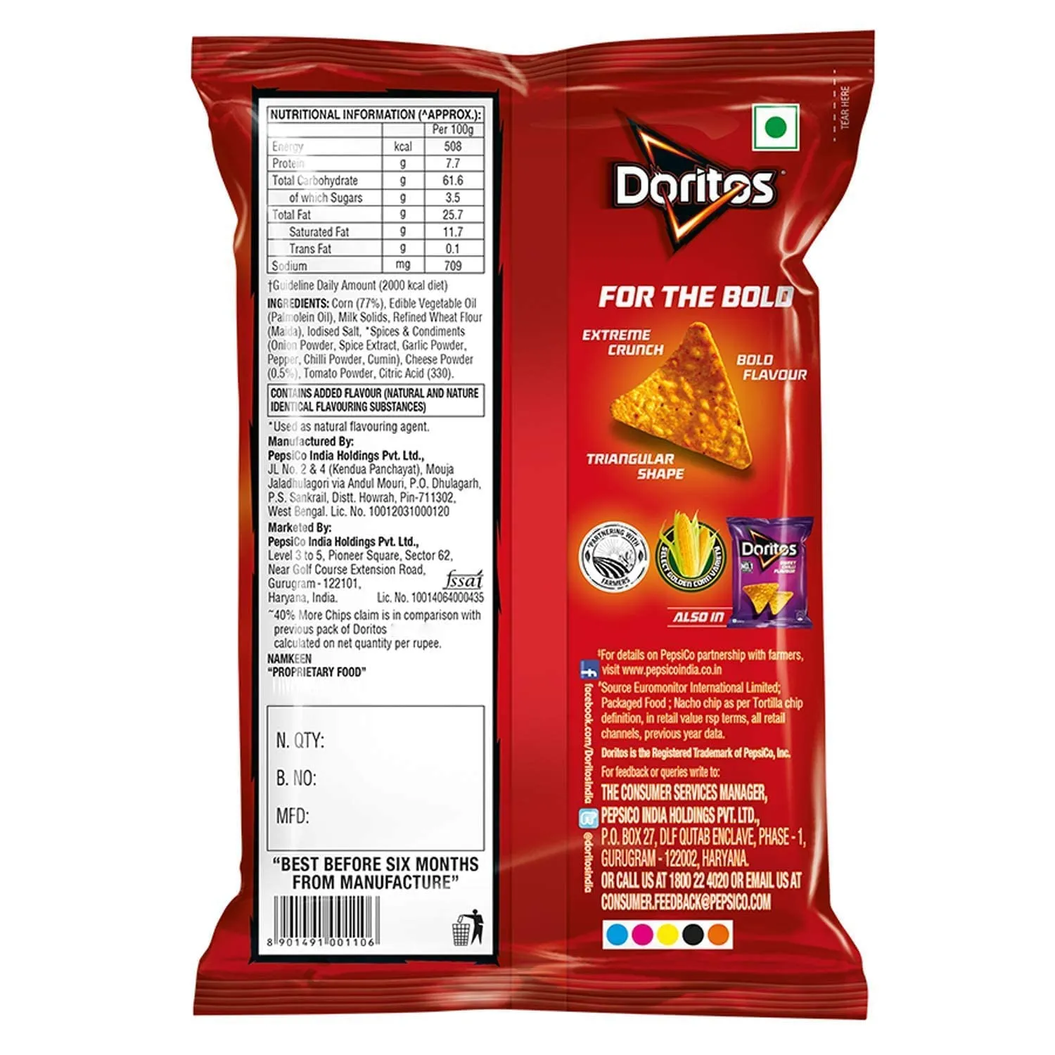 Doritos Cheese Flavour Nachos 1