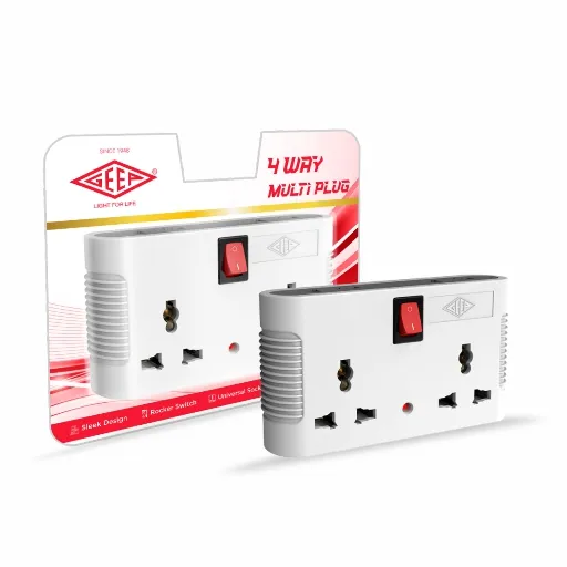Geep 4 Way Multi Plug 2