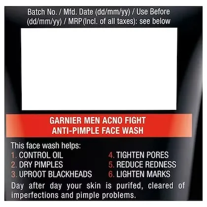 Garnier Men Acno Fight Anti-Pimple Face Wash 3