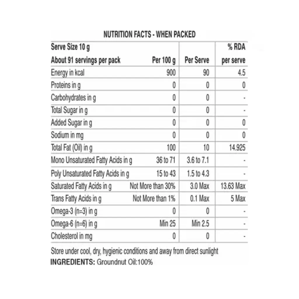 Freedom Groundnut Oil Pouch 3