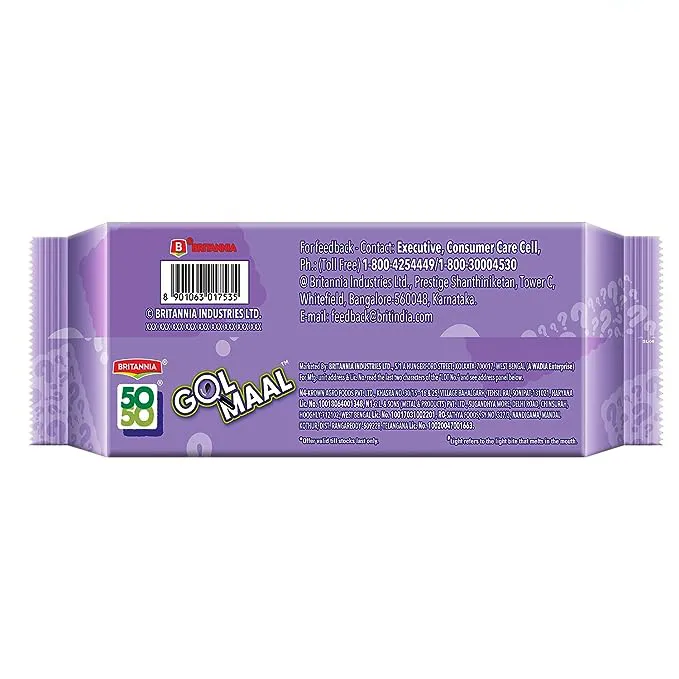 Britannia 50-50 Gol Maal Kala Jeera Biscuits 1