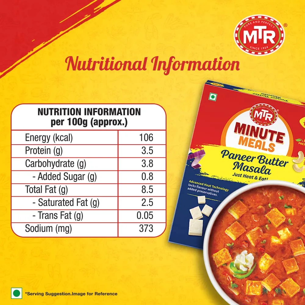 MTR Ready To Eat Paneer Butter Masala 2