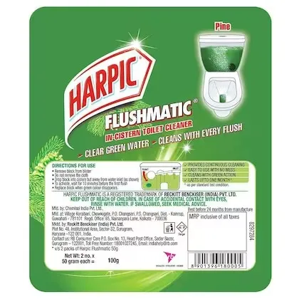 Harpic Flushmatic Citrus Block - 50 g 1