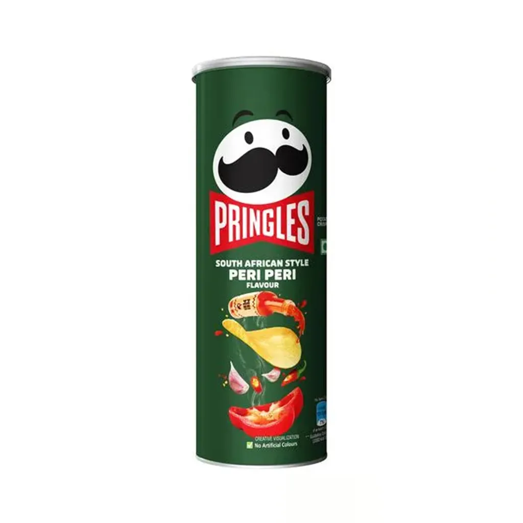 Pringles South African Style Peri Peri Flavour Potato Chips