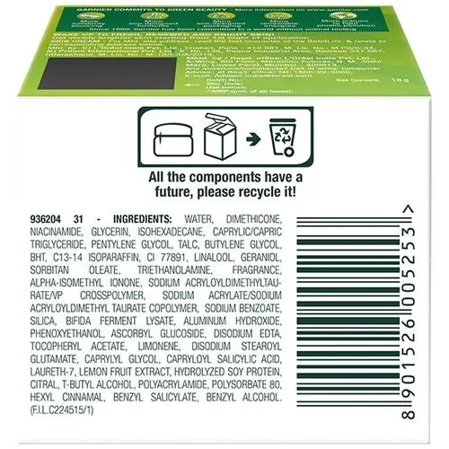 Garnier Men Bright Complete Vitamin C Yoghurt Night Cream 3