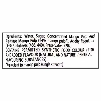 Tropicana Slice Mango Juice 5