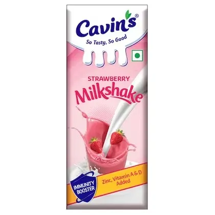 Cavin's Strawberry Milkshake