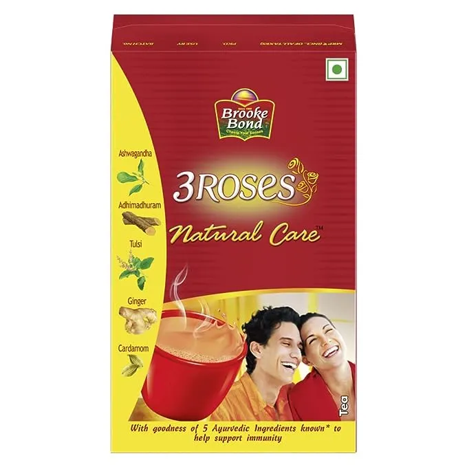 Brooke Bond 3 Roses Natural Care Tea 1
