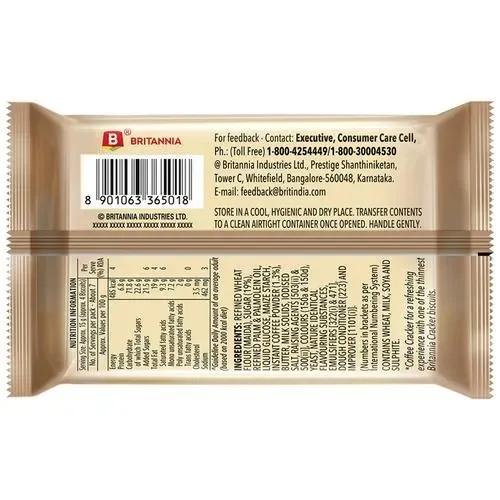 Britannia Biscafe Super Thin Coffee Cracker 1