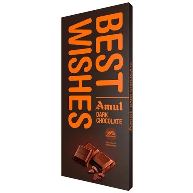 Amul Dark Best Wishes Chocolate Bar