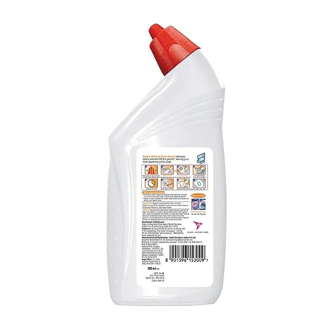 Harpic White & Shine Bleach Toilet Cleaner 1