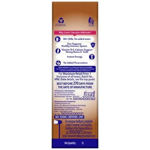 Cavin's Chocolate Milkshake 1