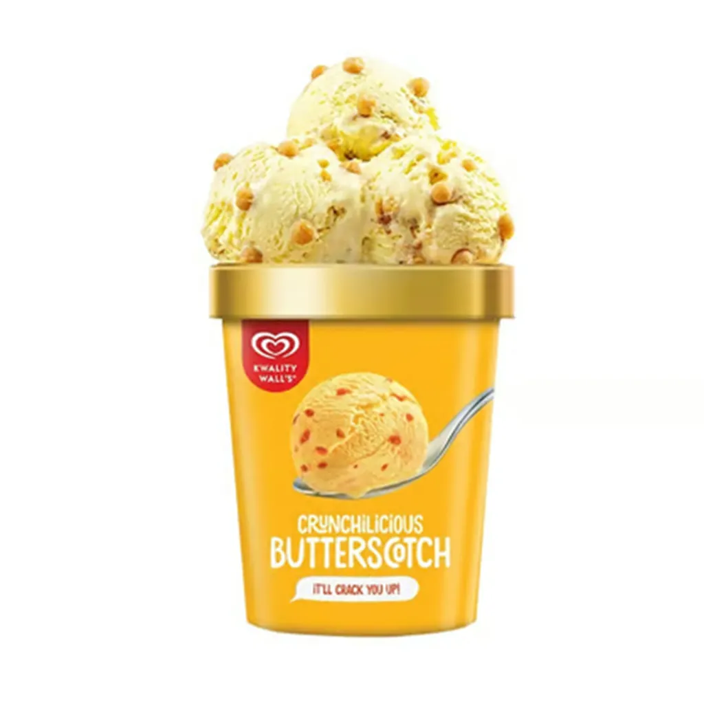 Kwality Walls Butterscotch Tub