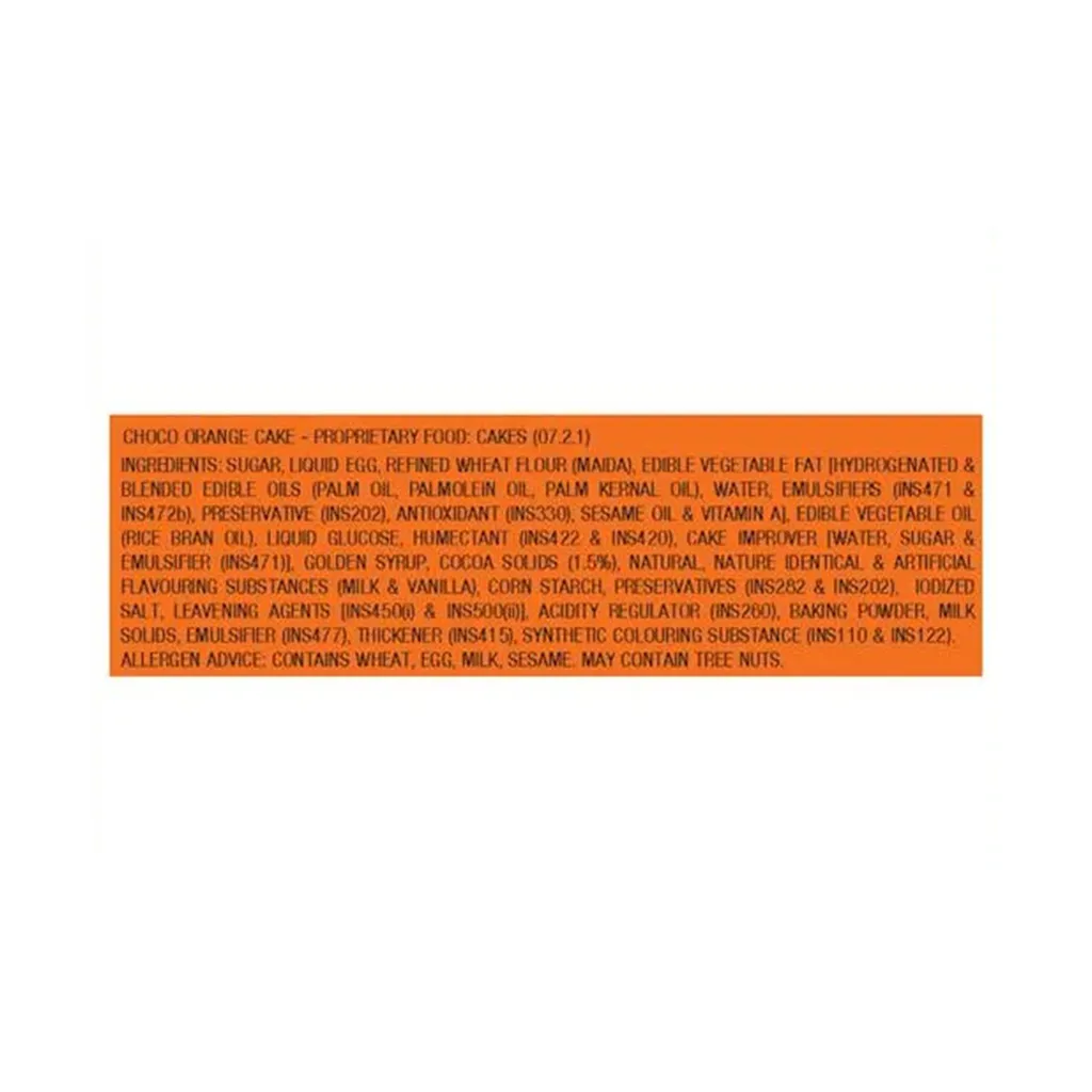 Elite Orange Chocolate Bar cake 2