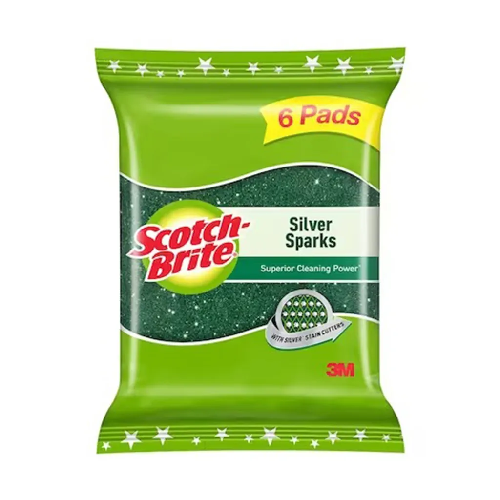 Scotch-Brite Silver Sparks Scrub Pad