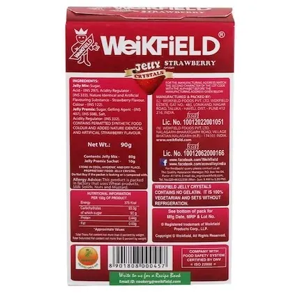 Weikfield Strawberry Jelly Crystals 1