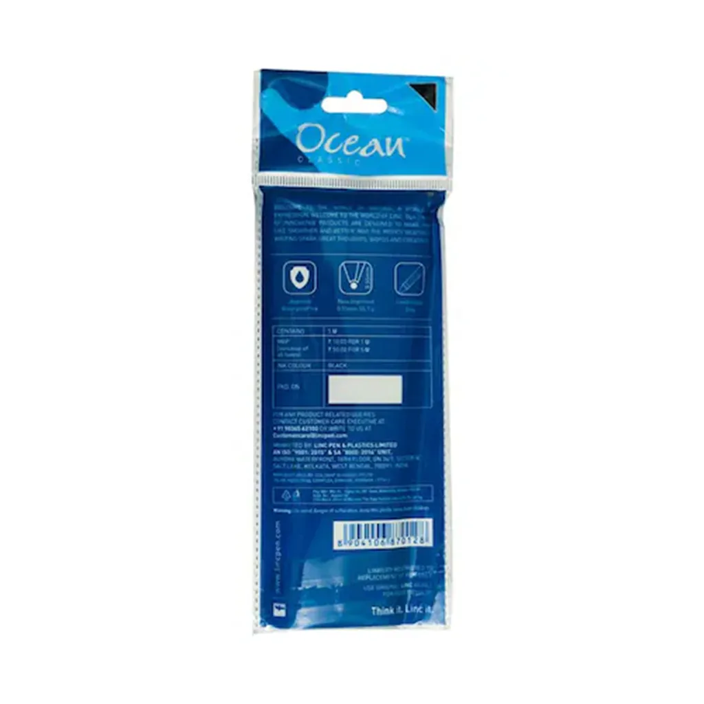 Linc Ocean Black Gel Pen 1