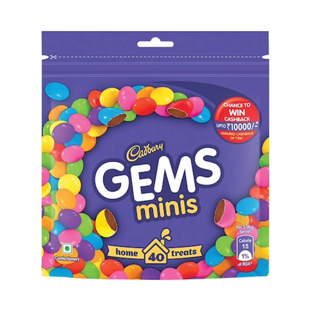 Cadbury Gems Minis Home Treats Chocolate