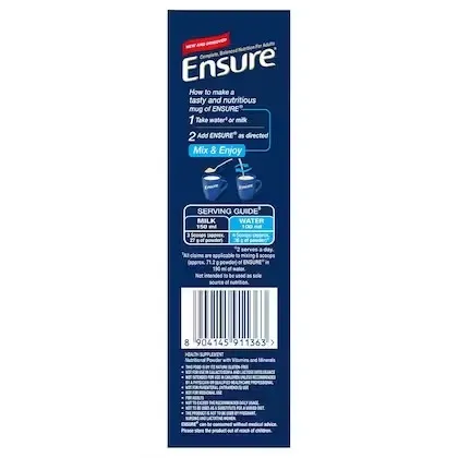 Ensure Vanilla Nutritional Health Drink 2