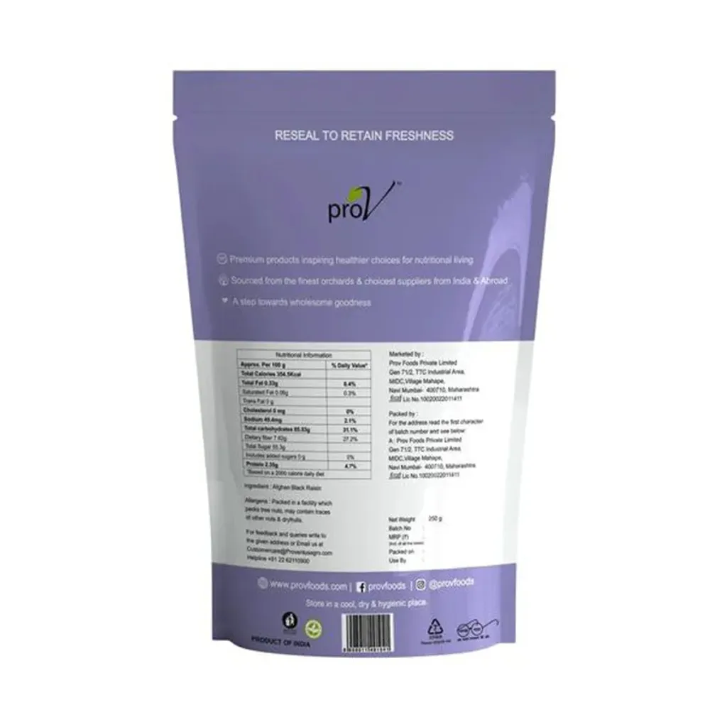 ProV Premium Black Raisins 1