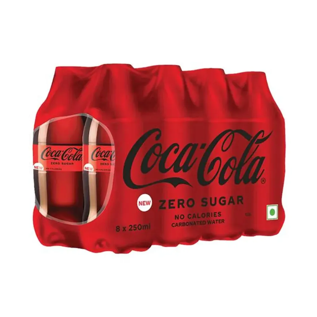 Coca-Cola Zero Soft Drink Bottle 250 ml