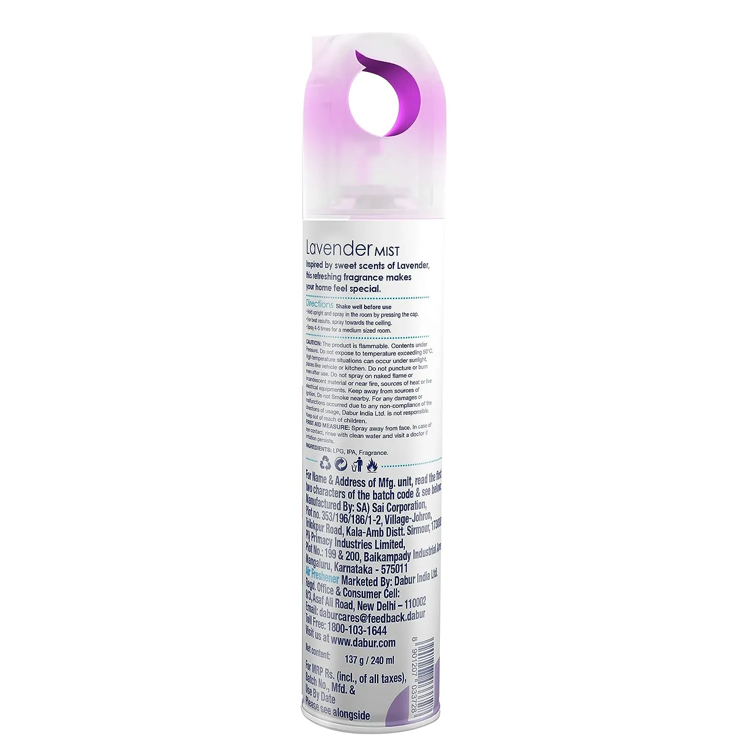 Odonil Lavender Room Freshener Spray 1
