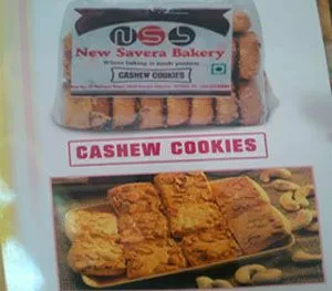 New Savera Bakery Cashew Cookies