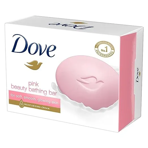 Dove Pink Bathing Bar 3