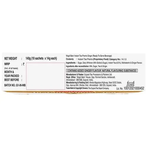 Wagh Bakri Instant Ginger Tea 5