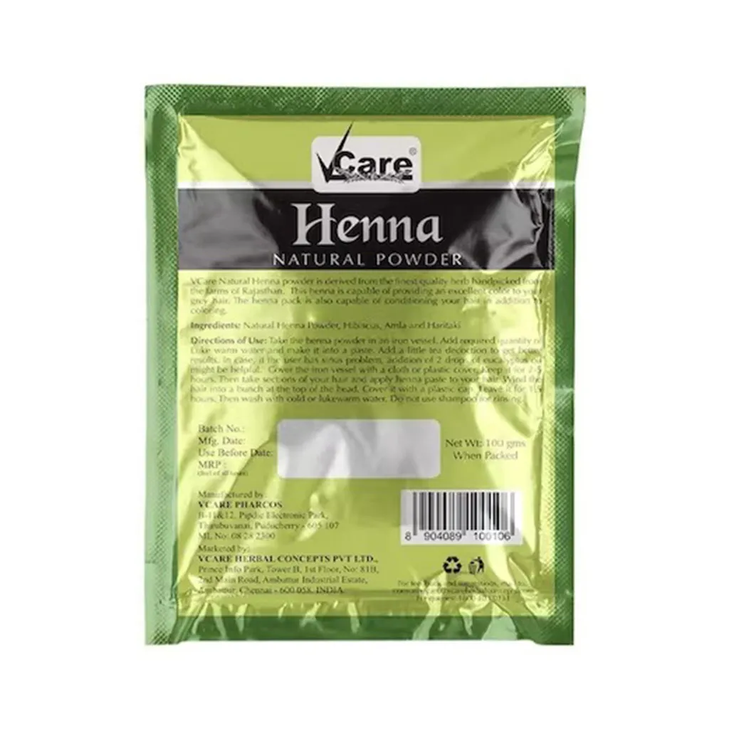 Vcare Henna Natural Powder 1