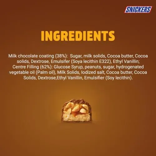 Snickers Peanut Chocolate Bar 2