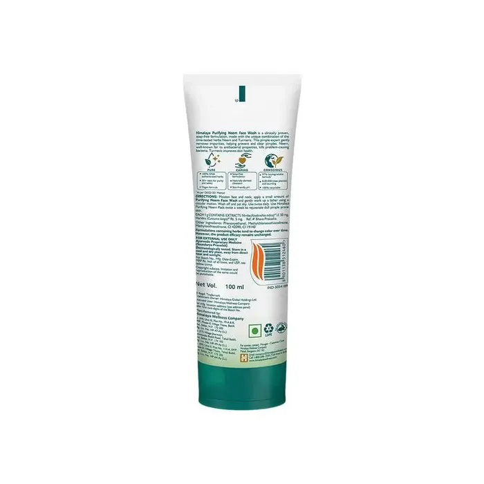 Himalaya Neem Face Wash 1