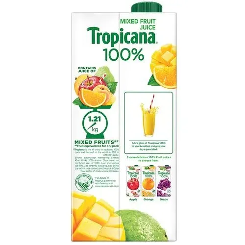Tropicana 100% Mixed Fruit Juice 1