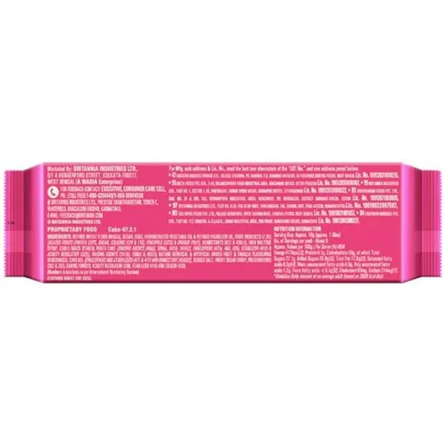 Britannia Gobbles Fruity Fun Bar Cake 1
