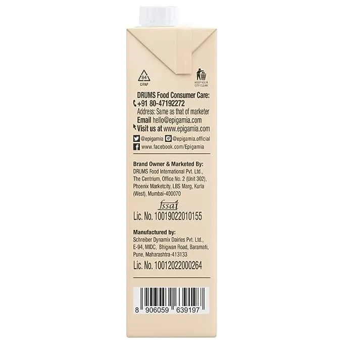 Epigamia Unsweetened Almond Drink 2