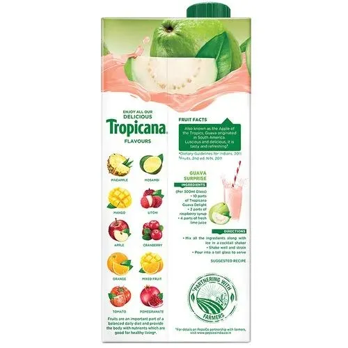 Tropicana Delight Guava Juice 1