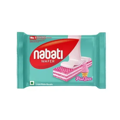 Nabati Pink Lava Wafer Biscuits