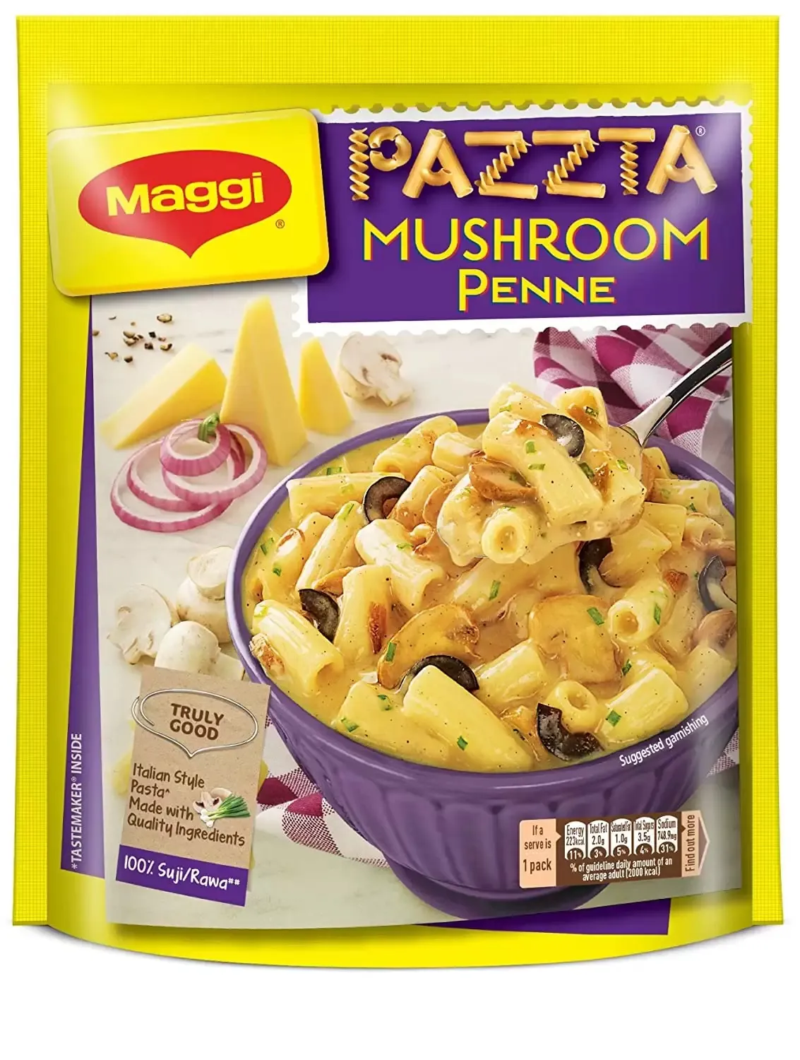 Maggi Mushroom Penne Pazzta