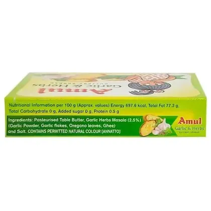 Amul Garlic & Herbs Butter Spread 2