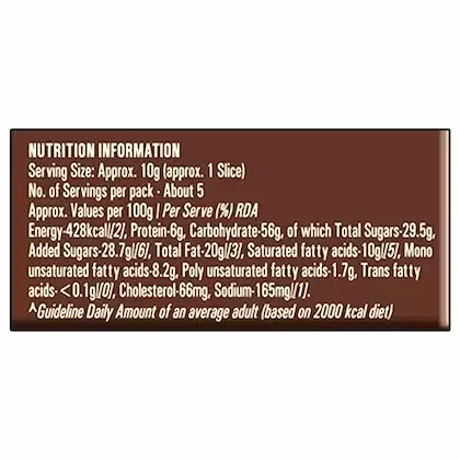 Britannia Gobbles Choco Chill Bar Cake 2