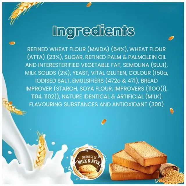 Britannia Toastea Milk Atta Rusk 2
