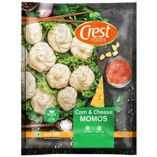 Crest Foods Frozen Corn & Cheese Momo