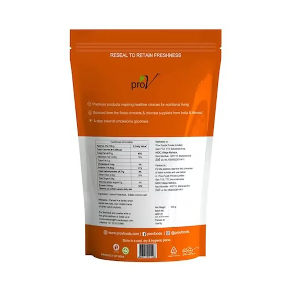 ProV Premium Pistachio - Roasted & Salted 1