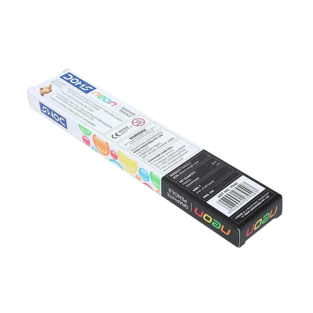 Doms Neon Rubber Tipped Pencil 1