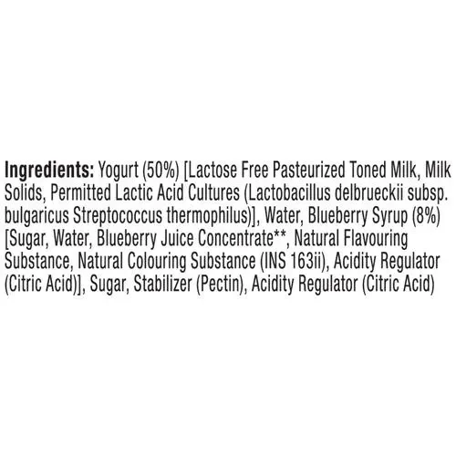 Epigamia Blueberry Greek Yogurt Smoothie 3