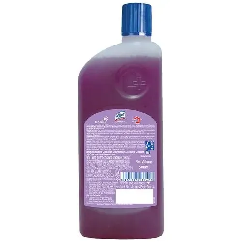 Lizol Lavender Disinfectant Surface & Floor Cleaner Liquid 1